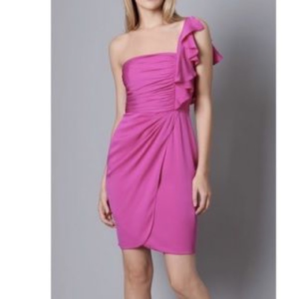 Laila Azhar Silk One Shoulder Dress